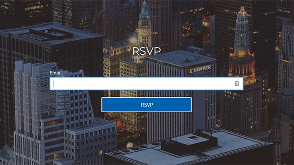 church website contact forms event rsvp reservation