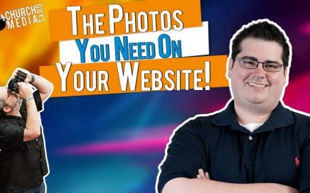 What photos should I have on my church website