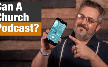 can a church podcast